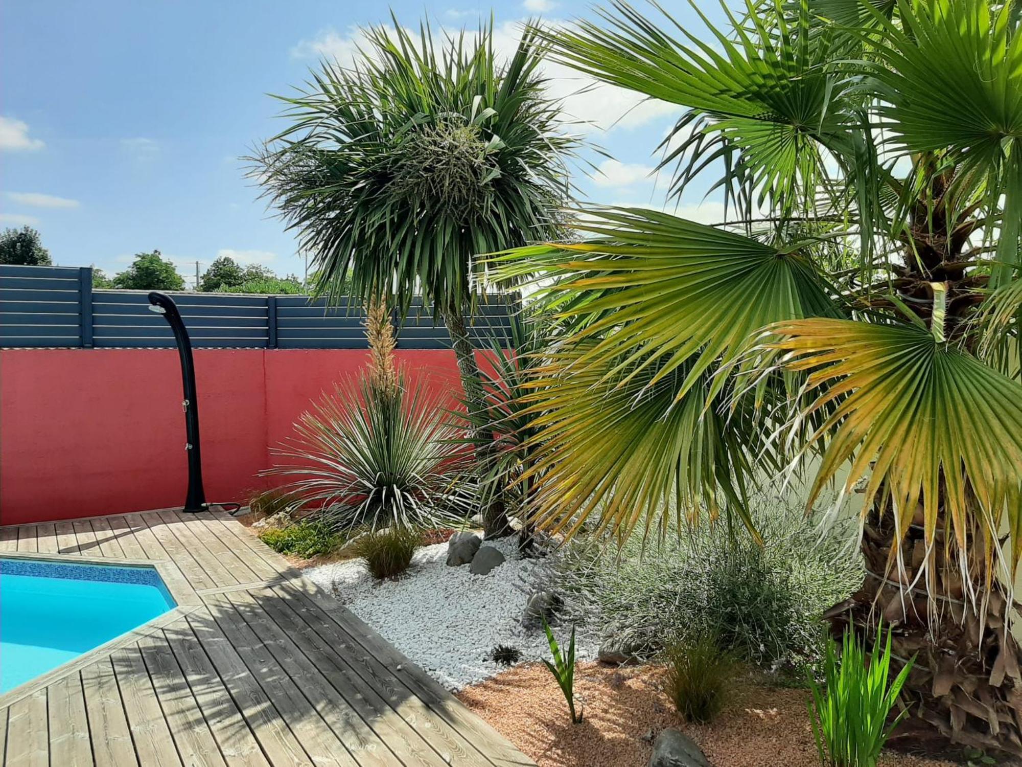 Studio Independant Chez L'Habitant Avec Piscine Et Cuisine Exterieures La Rochelle  Extérieur photo